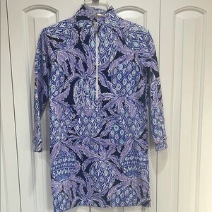 Lilly Pulitzer Girls Mini Skipper  Dress- Size XL (12-14)